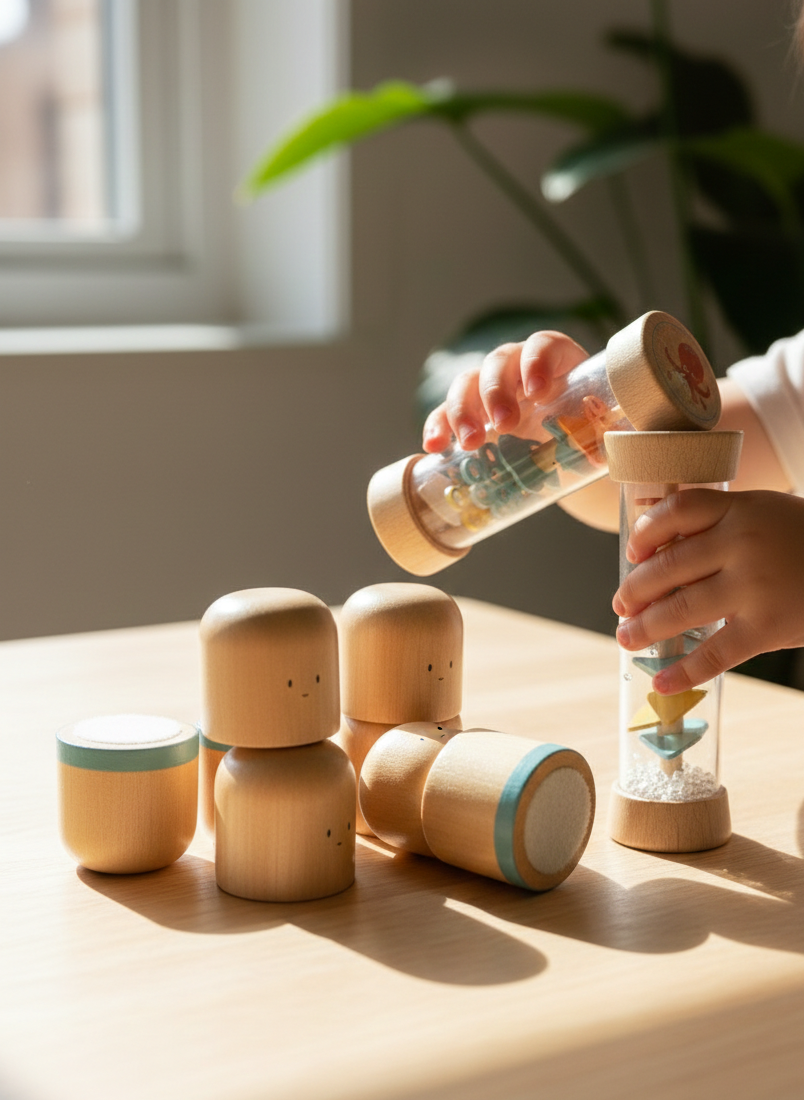 Juguetes para desarrollar la percepción auditiva en la infancia