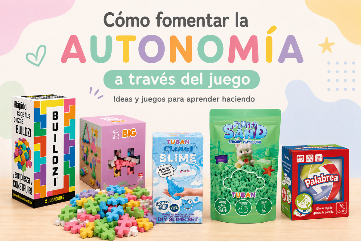 Cómo fomentar la autonomía a través del juego: ideas y juegos para aprender haciendo