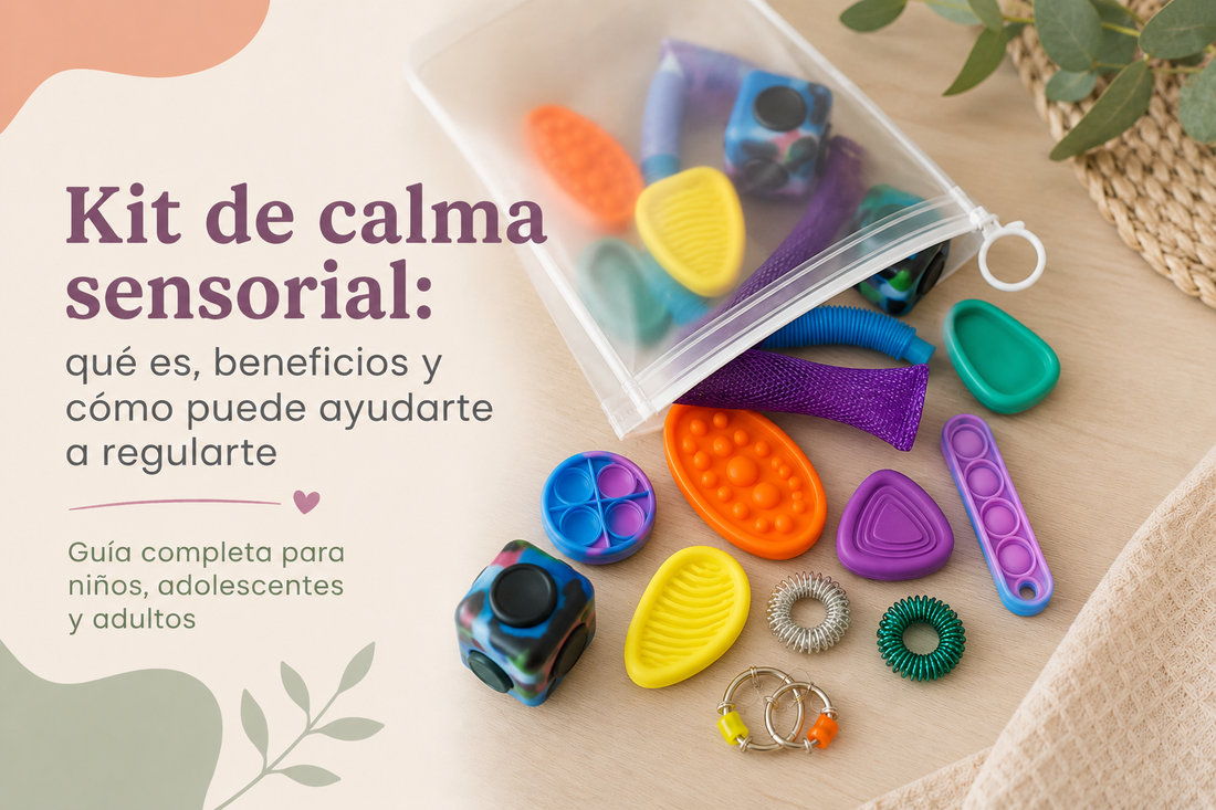 ¿Qué es un kit de calma sensorial y cómo puede ayudar a regularte?