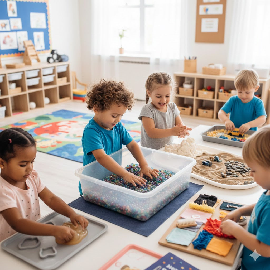 Estimula y Calma: Los Juegos Sensoriales para el Desarrollo Integral Infantil