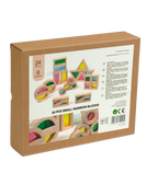 24 Bloques translúcidos de madera