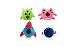 Joguina per estrènyer de Peluix squishies de l'espai (1 unitat – triar model)
