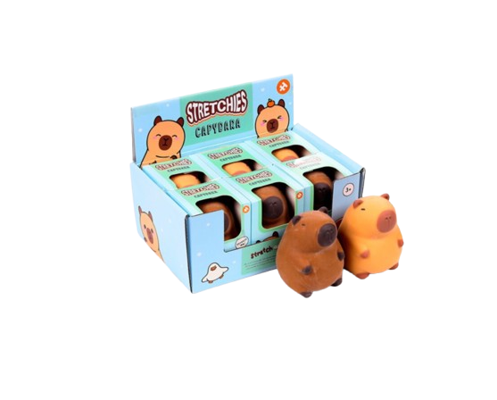 Juguete Estrujable de Capibara (1 unidad – modelo a elegir)