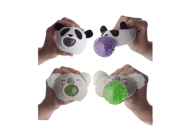 Juguete Estrujable de Peluche Oso Panda o Koala (1 unidad – modelo a elegir)