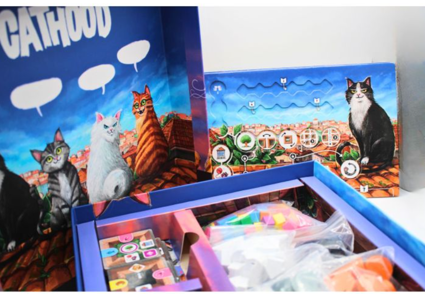 Cathood – Juego de Estrategia Familiar de Conquista y Gatos