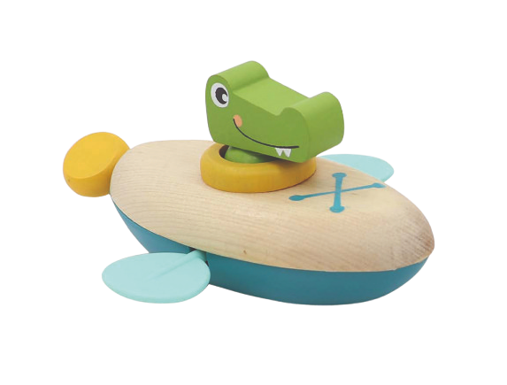 Canoa con Cocodrilo a Propulsión