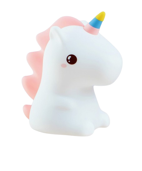 Lámpara de Noche LED Unicornio (silicona)