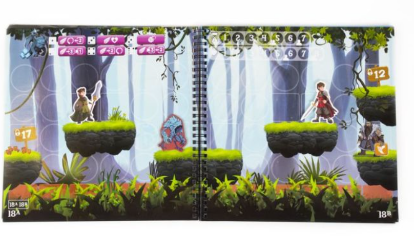 Monstervania – Juego Narrativo de Aventura y Plataformas en Formato Libro