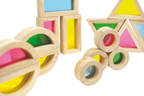 24 Bloques translúcidos de madera