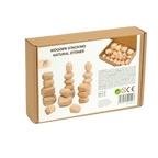 Pedres naturals de fusta per apilar 