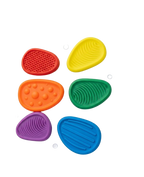 Pedres Sensorials de Silicona per a Estimulació Tàctil (Pack 6 peces)