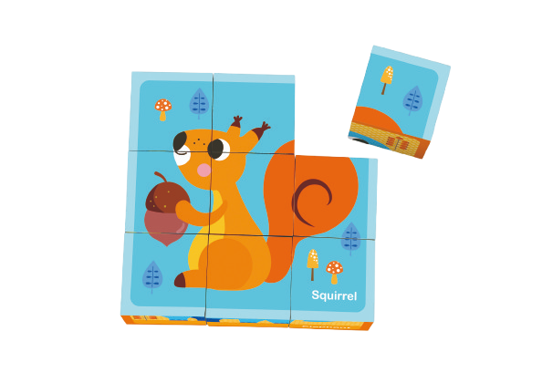 Animal puzzle blocks
