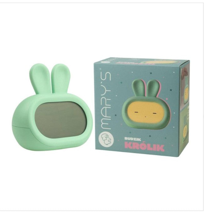Reloj Despertador Conejito Verde