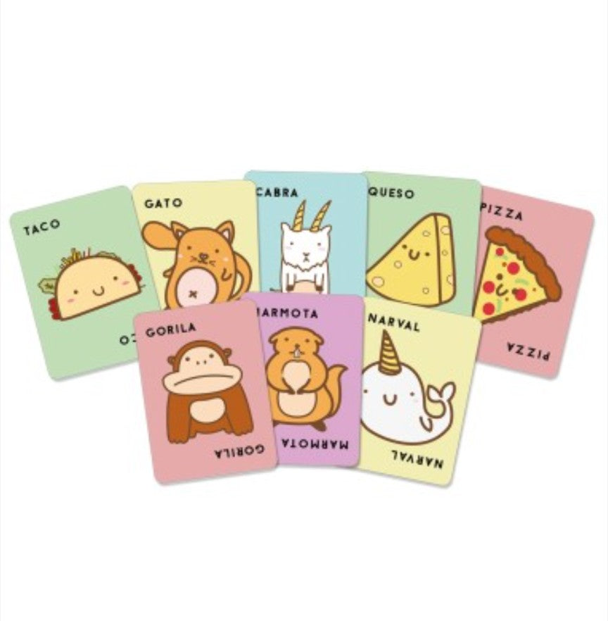 Taco, Gato, Cabra, Queso, Pizza