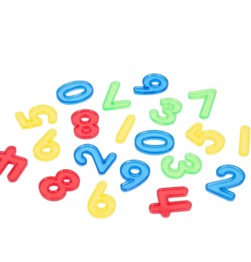 Números translúcidos de Tickit