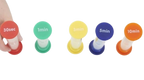 Set de Rellotges de Sorra Midi de Tickit