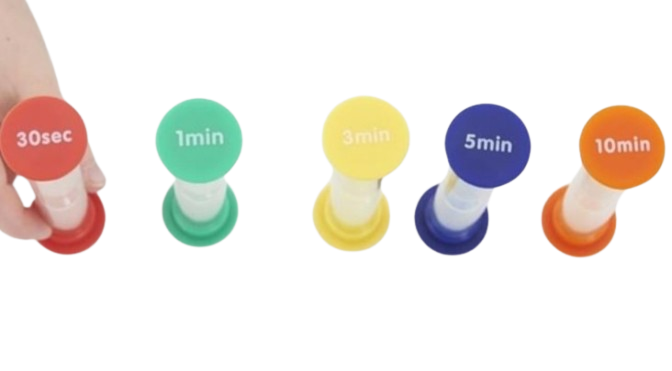 Set de Relojes de Arena Midi de Tickit