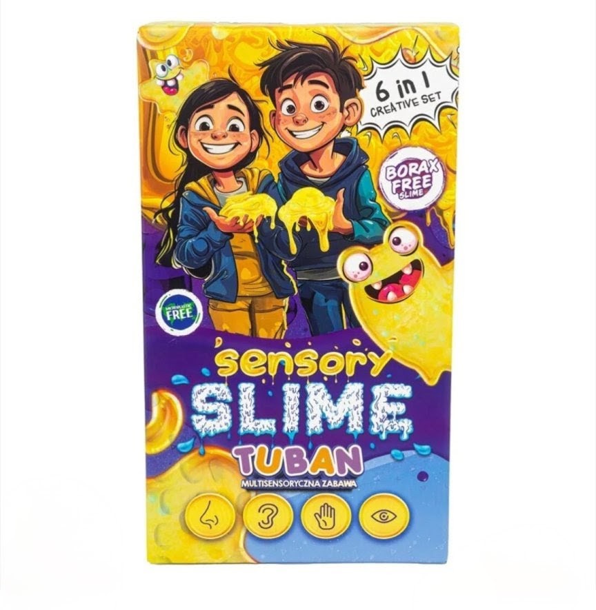 DIY Sensory Slime 6 en 1 de Tuban