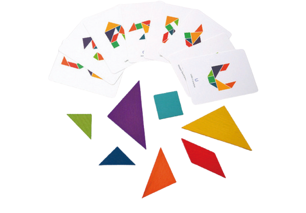 Tangram de colores/ colorful Tangram