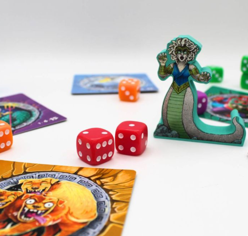 Theos – Juego de Habilidad y Lanzamiento de Dados | Mitología