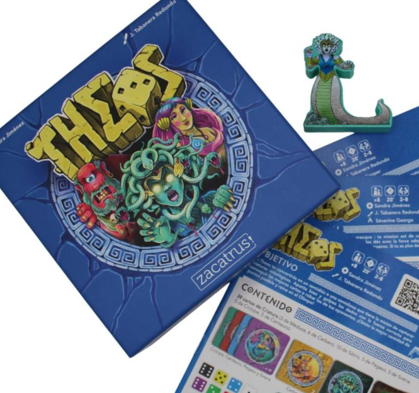 Theos – Juego de Habilidad y Lanzamiento de Dados | Mitología