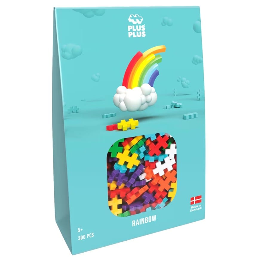 Plus-Plus Arcoíris 300 piezas – Lúdilo