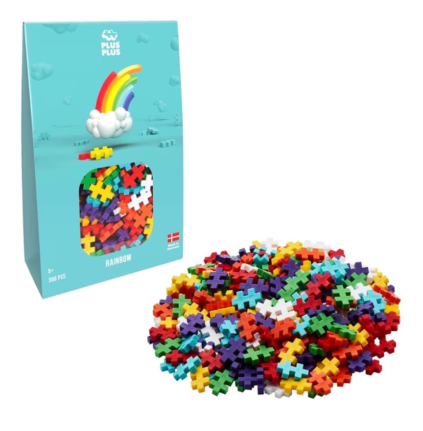 Plus-Plus Arcoíris 300 piezas – Lúdilo