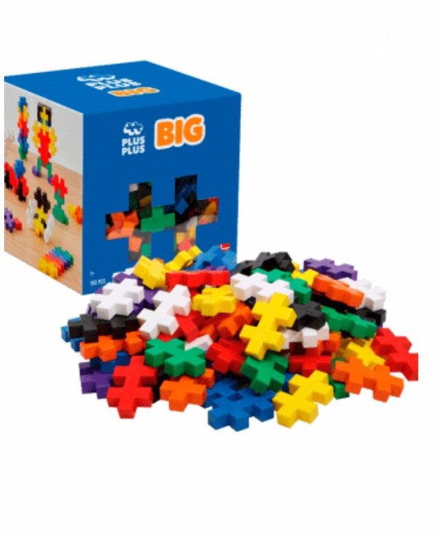 PLUS PLUS BIG – Cubo Clásico 100 piezas