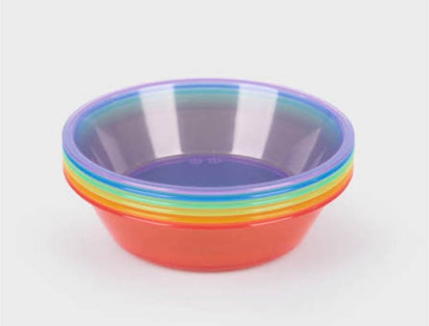 Cuencos clasificadores translúcidos