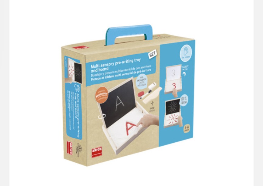 Set de Bandeja Multisensorial Pre-escritura