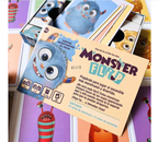 Monster Flip – Juego de Memoria con Monstruos y Cartas Resistentes al Agua