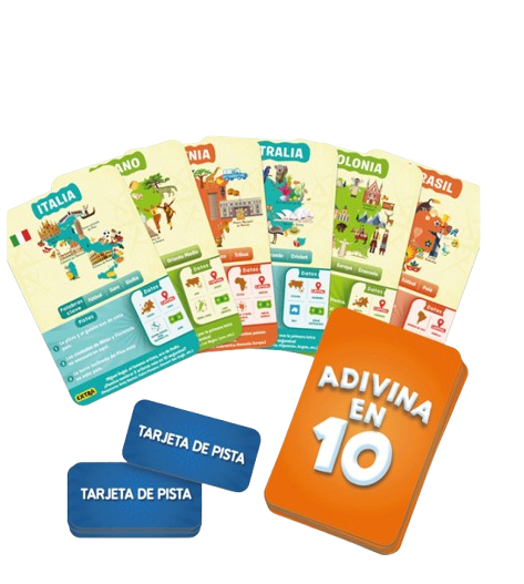 ¡Adivina en 10!: Países del Mundo