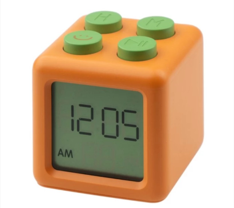 Reloj Despertador Block Naranja