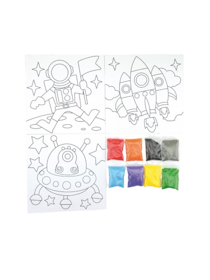 Space Sand Art: crea el teu propi univers de color