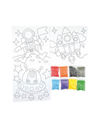 Space Sand Art: crea el teu propi univers de color