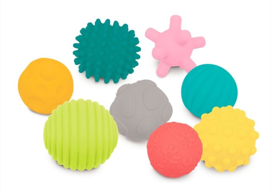 Surtido de 8 Pelotas Sensoriales Ludi