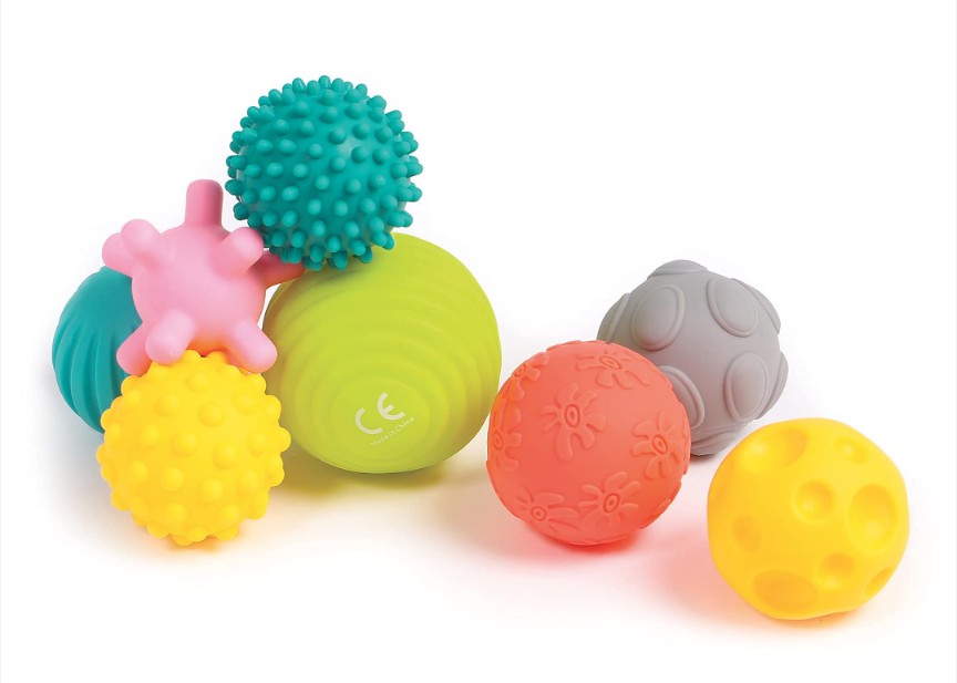 Surtido de 8 Pelotas Sensoriales Ludi