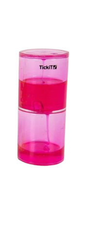 Tub sensorial de gel rosa (unitat individual)
